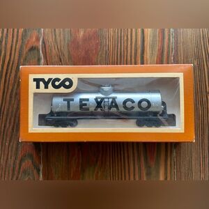 TYCO # 315A Silver Texaco Tanker Train Car - Vintage (New) in Original Box